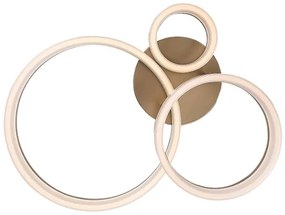 Rabalux 71383 - Plafoniera LED AMILIA LED/24W/230V 3000/4000/6500K oro