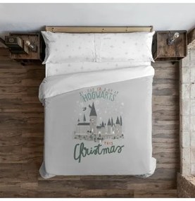 Copripiumino Harry Potter Hogwarts in Christmas Osimano 260 x 240 cm