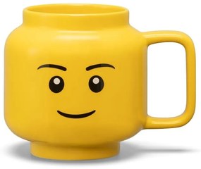 Tazza per bambini in ceramica gialla 530 ml Head - LEGO®