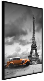 Poster  Under the Eiffel Tower  Cornice Quadri Cornice nera, Larghezza x Altezza Home decor 30x45