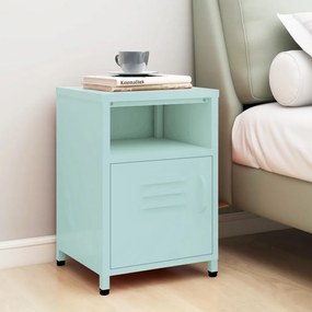 Comodino Menta 35x35x51 Cm İn Acciaio /