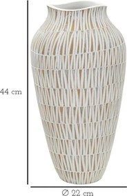 Vaso Resina Stiky Cm Ø 22X44