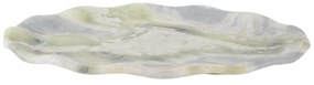 Vassoio decorativo in marmo 25x40 cm Waved - PT LIVING