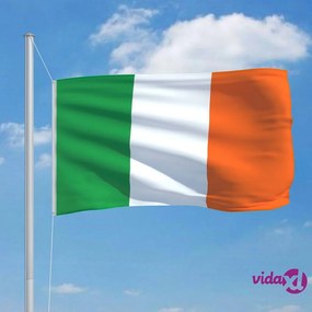 vidaXL Bandiera dell'Irlanda 90x150 cm