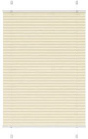 Tenda Plissettata Crema 95x100 Cm Larghezza Tessuto 94,4 Cm /