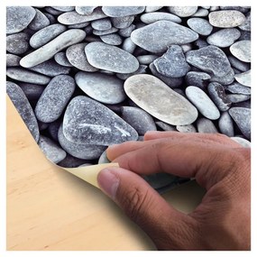 Adesivo per pavimenti Slab Stickers Pebble, 40 x 40 cm - Ambiance