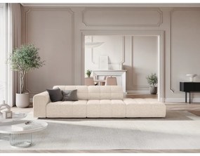 Chaise-lounge color crema (con penisola a sinistra) Chicago – Cosmopolitan Design