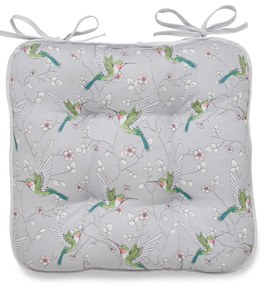 Cuscino di seduta 34x36 cm Hummingbirds - Cooksmart ®
