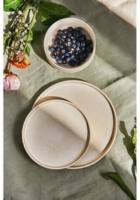 Set di piatti color crema in gres 18 pz Malia - Bonami Selection