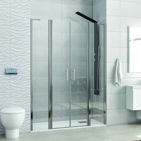 Doccia saloon 140 cm con laterali fissi | KPX7000 - KAMALU
