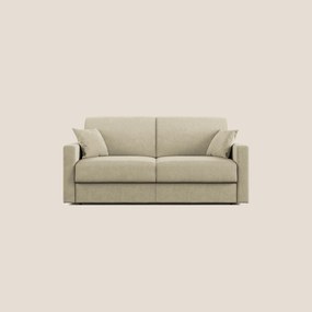 Chris Divano letto con vano porta guanciali in microfibra smacchiabile T11