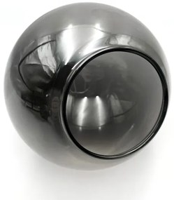 Lampadario a plafone MALENA 3xE14/5W/230V nero/fumé