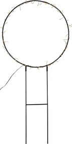 Decorazione luminosa nera per esterni Barlumi - Star Trading