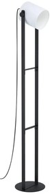 Lampada da terra Hornwood in acciaio, H 140 cm, E27 EGLO