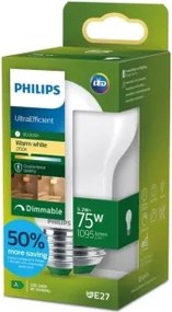 Lampadina LED dimmerabile Philips ULTRAEFFICIENT A60 E27/5,2W/230V 2700K