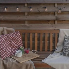 Catena decorativa solare a LED 10xLED/0,6W/1,2V 4,5m IP44 800 mAh