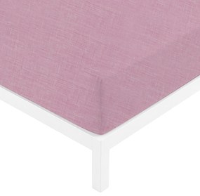 Lenzuolo con angoli 1 piazza e mezza melange malva