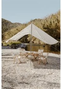 Tenda parasole impermeabile da campeggio Sahara Beige Crema - Sklum