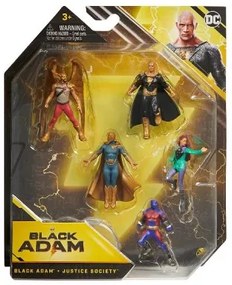 BLACK ADAM GIFT SET PERSONAGGI 5 CM