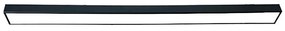 Plafoniera LED LED/32W/230V 4000K 120x7 cm nero