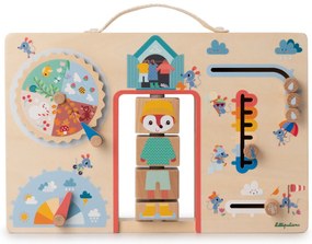 Lilliputiens - Activity Board - Vestirsi in base al tempo - Alice la volpe