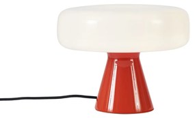 Lampada da tavolo retrò rossa e bianca - Knob