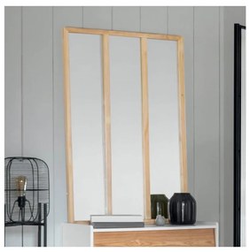 Atmosphera - Specchio da parete NAE 116x76 cm paulownia