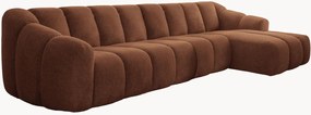 Divano angolare in ciniglia Shell