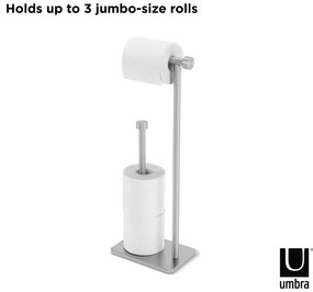 Porta carta igienica in acciaio Cappa - Umbra