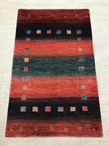 Loribaft Tappeto persiano 100x150 Blu (Iran) Annodato A Mano