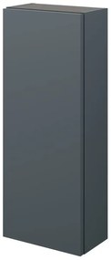 Pensile bagno Neo grigio scuro SENSEA, 1 anta apertura da destra P 17 x L 30 x H 75 cm