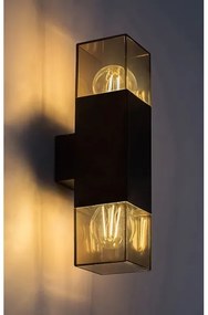 Rabalux 77081 - Applique da esterno LOANDA 2xE27/60W/230V IP54 nero