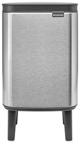 Cestino per la spazzatura color argento opaco in acciaio 4 l Bo Hi – Brabantia