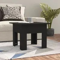 Tavolino da Salotto Nero 55x55x42 cm in Truciolato 810236