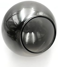 Brilagi - Plafoniera a montaggio superficiale MALIVA 3xE14/15W/230V cromo opaco/fumé