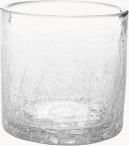 Set di 4 bicchieri fatti a mano Crackle