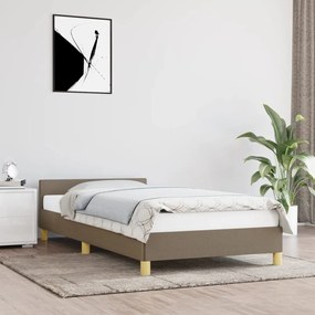 Giroletto Senza Materasso Tortora 100x200 Cm İn Tessuto /