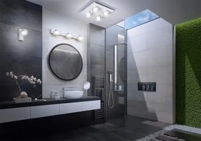 Osram - Plafoniera da bagno a LED ORBIS FLAME 4xLED/5,5W/230V IP44 bianca