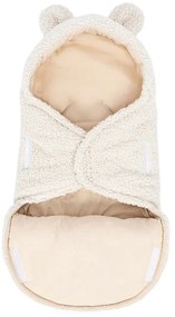 Copertina per neonati color crema in sherpa 45x80 cm – Meowbaby