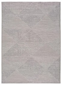 Tappeto grigio per esterni Grey Wonder, 133 x 190 cm Macao - Universal