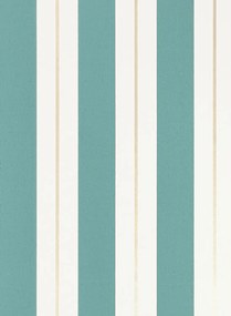 Osborne & Little Tapete Bramante Stripe - Teal