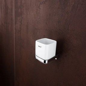 NIMCO MA set-31K-26 - Distributore di sapone, portaspazzolino e gancio a muro MAYA