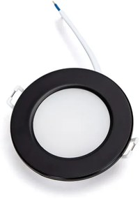 Brilagi - Faretto da incasso LED per bagno LED/4,8W/230V 4000K nero IP65