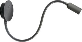 Azzardo AZ2943 - Faretto da parete a LED NOGAT LED/3W/230V