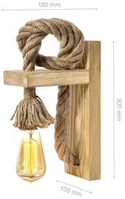 Applique 1xE27/40W/230V