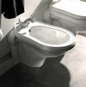 Wc Sospeso Kerasan Bianco Lucido "Retrò"