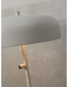 Lampada da tavolo grigia con paralume in metallo (altezza 45 cm) Porto L - it's about RoMi