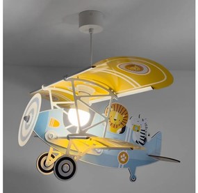 Dalber 54602 - Lampadario bambini LITTLE LION 1xE27/15W/230V