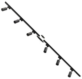 Zuma Line 3021 - Faretto per sistema a binario TUBE 6xGU10/35W/230V nero