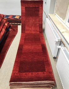 Loribaft Tappeto persiano 310x80 Rosso (Iran) Annodato A Mano